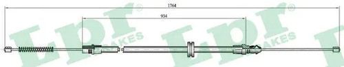 Handbrake cable drum - handbrake, brake