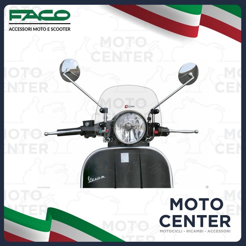 Transparent face dome piaggio - transparent,