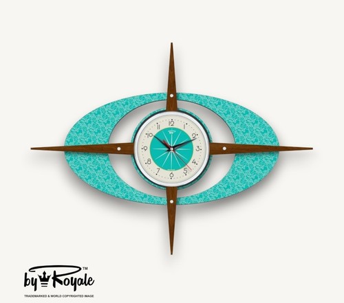 Mid century modern starburst - modern,