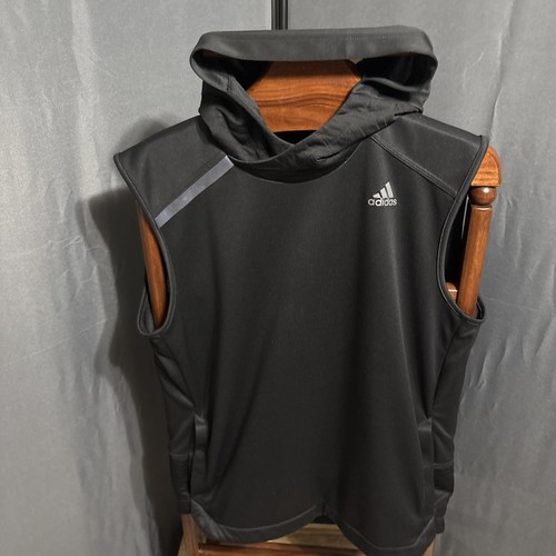 Adidas sleeveless hoodie mens - sleeveless,
