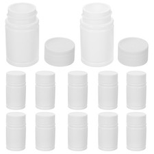 12pcs Pill Bottle Empty With