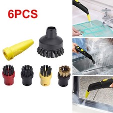 6PCS Steam Cleaner Round Brush