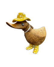 DCUK Ducky Spotty Yellow Hat &