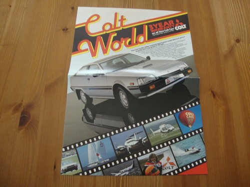 Mitsubishi colt 1982 car - colt, 1982-83