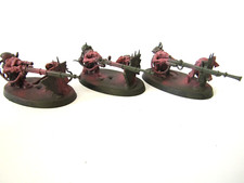 A12 WARHAMMER AOS SKAVEN ARMY - UNDERCOATED WARPLOCK JEZZAILS X 3