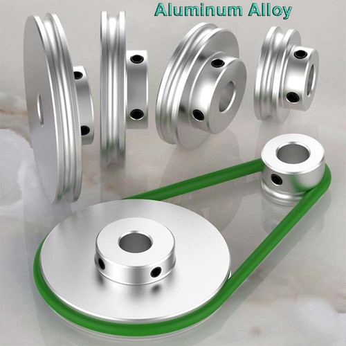 Aluminum groove pulley - u,
