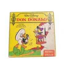 Don Donald Duck 8mm Walt Disney Cartoon Movie Film Reel Original 8mm Feature #0d