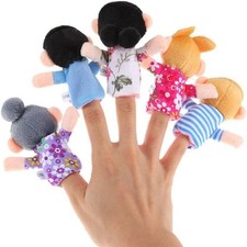 6Pcs Finger Puppets Set - Mini