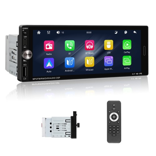 Single 1din touch screen - single,