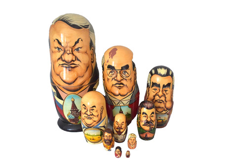 10pc russian leaders nesting - leaders,