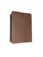 Personalized Men’s Trifold Leather Wallet – Custom Name, Text, Photo Engraved