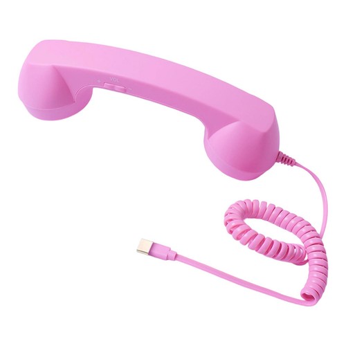 Retro phone handset - handset,plug, in