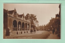 Gloucestershire postcard - The Market Hall Chipping Camden - Judges Rp - Unp