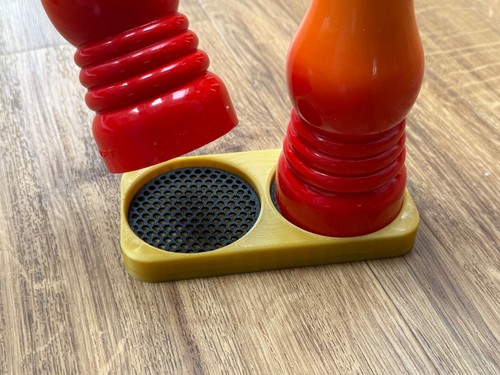 Salt pepper mill - salt, stand