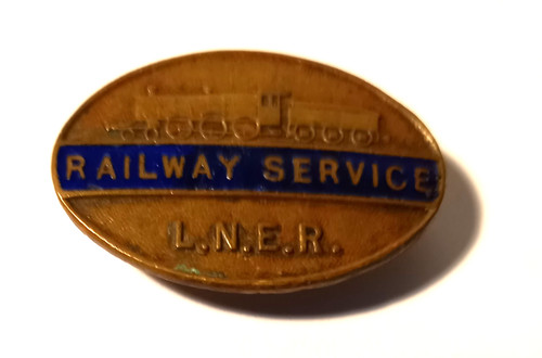 Lner railway service enamel - lner,