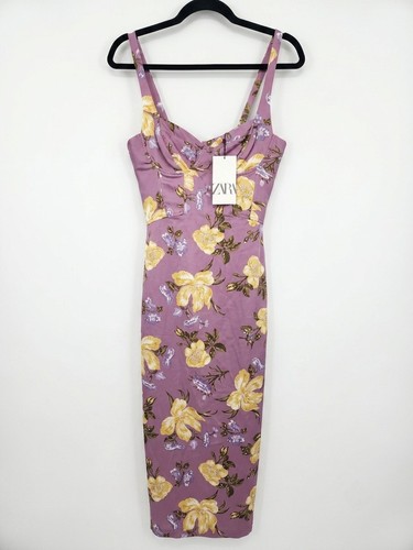 Zara purple yellow - zara, floral