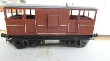 00/HO Cambrian Plough Brake Van Built Plastic Model Kit - Ready To Go