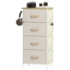HOMCOM Fabric Chest of