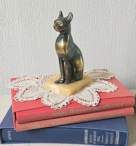 Vintage bastet cat figure - bastet,