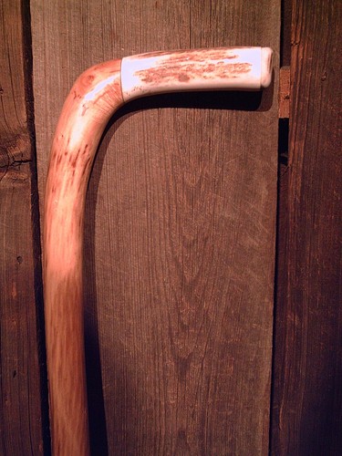 Walking stick cane antler - walking,