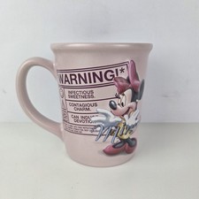 Disney Parks Minnie Mouse 3D Mug. Pink Cup Disney land Resort Paris Exclusive 