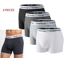 4 PACK Mens Underwear Boxer