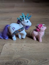 Medium And Large Unicorn My Little Pony Figures Toys Bundle
