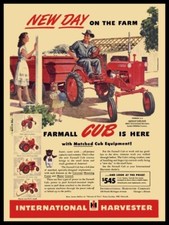 1947 IH Farmall Cub Tractor