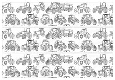 Tractor Farm Cake Topper