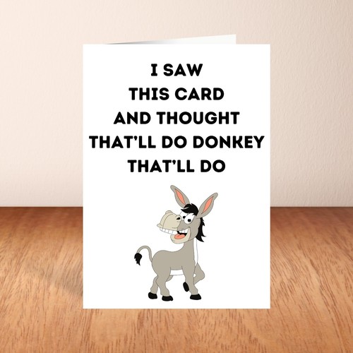 Funny greeting card that - card, that'll