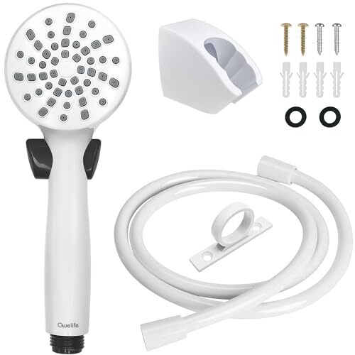 Shower head and hose set - and,