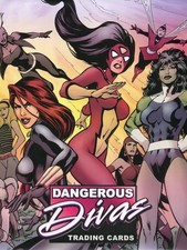 Marvel Dangerous Divas Series 1 Card Album Promo P4 2011 Rittenhouse
