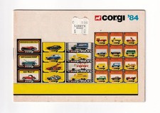Corgi Toys Catalogue 1984 James Bond Spiderman Buck Rogers