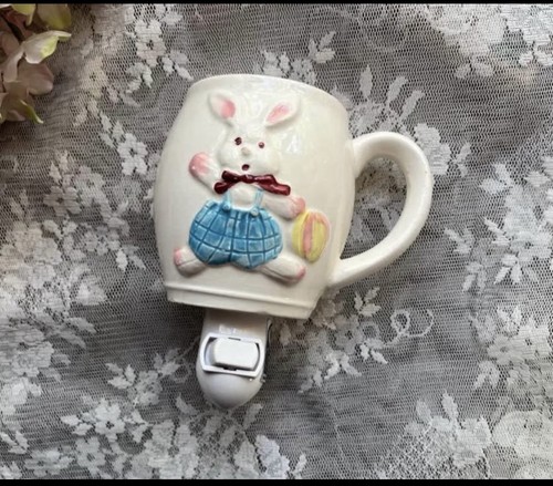 Easter bunny cup - easter, night
