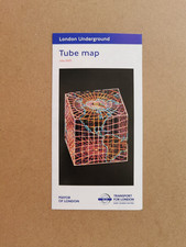 NEW July 2025 Tube Map TfL Transport for London Underground Trains-have multiple