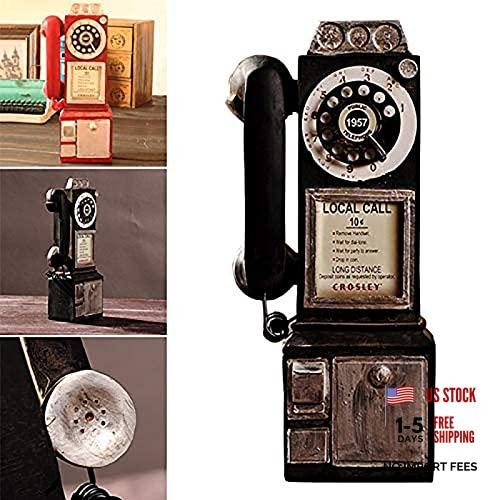 Retro telephones ornament wall - retro, ornament,wall