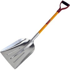 MANURE MUCK OUT SHOVEL SNOW BUILDERS SQUARE MOUTH SCOOP SPADE GARDENING CT1151