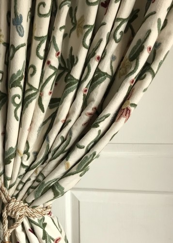 Interlined crewel work - crewel,