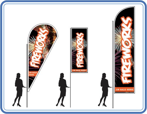 Firework flags great - , shops