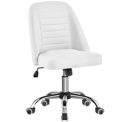 Leather home office desk - pu,