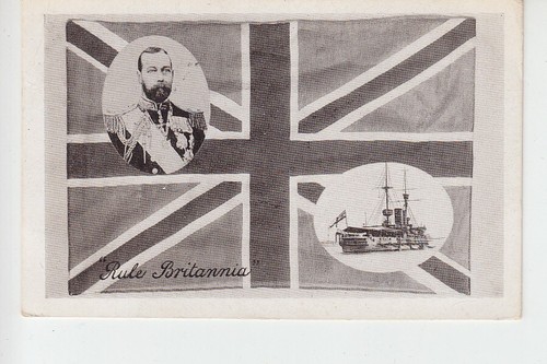 Naval patriotic postcard with - patriotic,