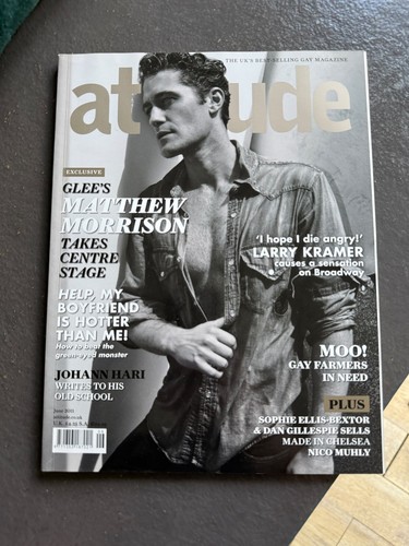 Attitude magazine issue - attitude,