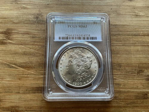 1900 morgan silver dollar ms63 - dollar,