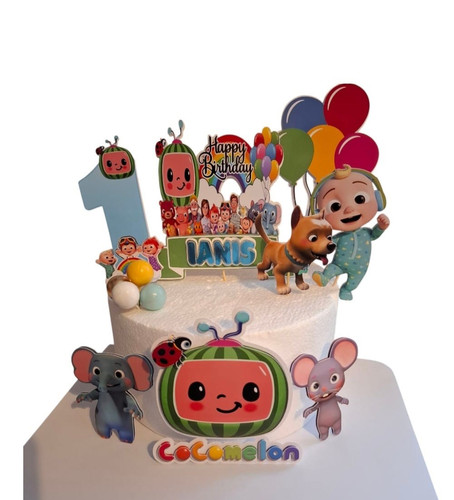 Cocomelon cake topper - cake,