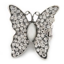 Large Diamante Butterfly