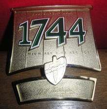Vintage Worthington`s 1744 Ale Bar Pump Badge Clip Decorate Pub Den Cave Kitchen