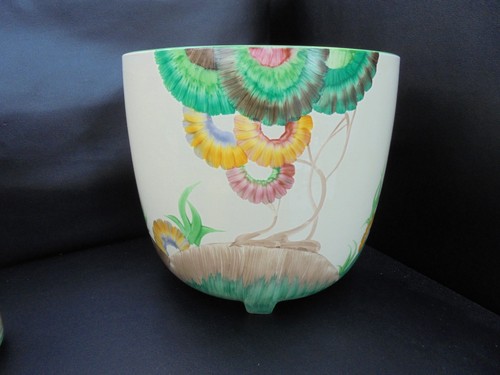 Clarice cliff jardinière in - a,