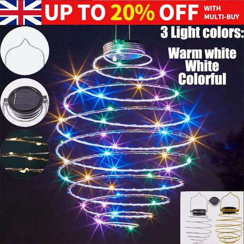 New solar spiral lights - solar,