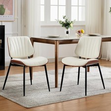 2Pcs Mid Century Modern Dining