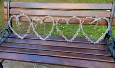 Heart Shape Wreath Garlands Wicker